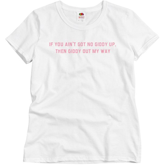 giddy up cowboy