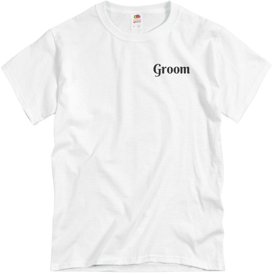Girl, I do! Groom's shirt