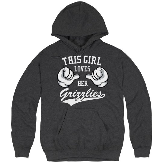 Girl loves her Grizzlies
