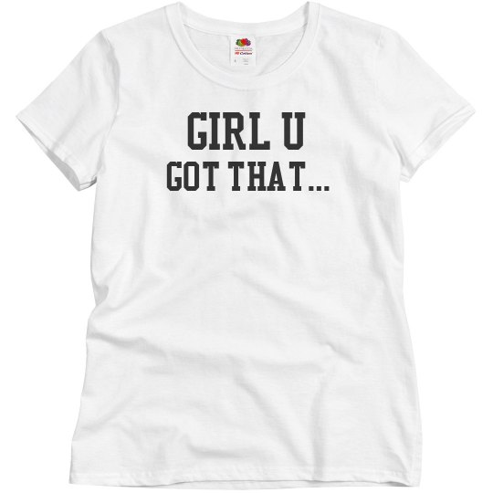 Girl you got that melanin Girl you got that melanin