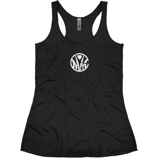 Girls Design 4: racerback tank black this is fine