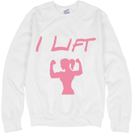 Girls lift too.. Girls lift too..