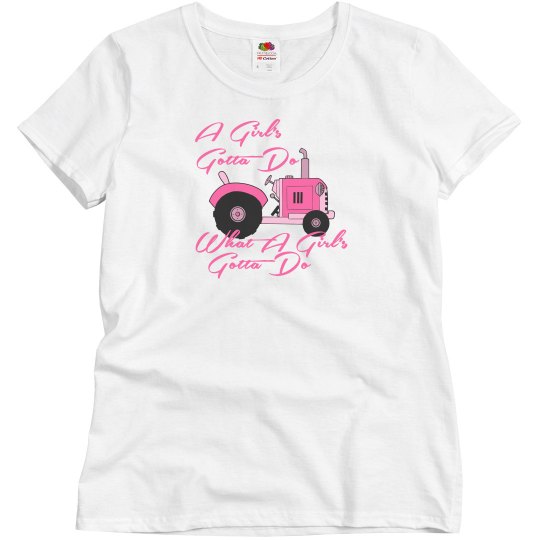 Girl's Tractor Shirt Girl's Tractor Shirt