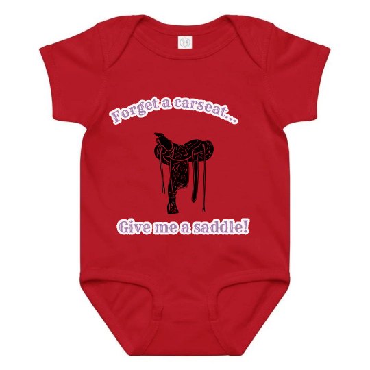 Give me a saddle Give me a saddle