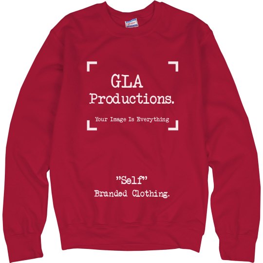 GLA Productions Sweatshirt Maroon