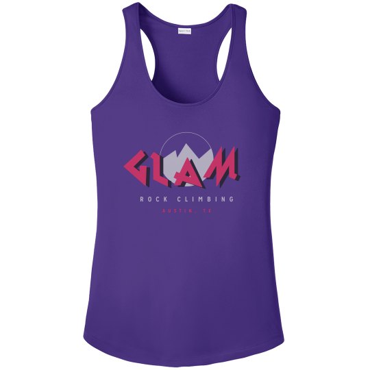GLAM Athletic Racerback Red