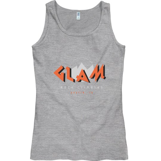 GLAM Semifitted Tank Orange