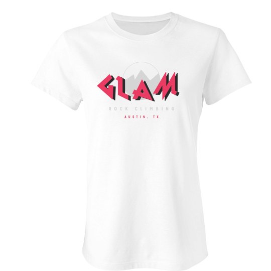 GLAM Slim Fit Favorite Tee Red