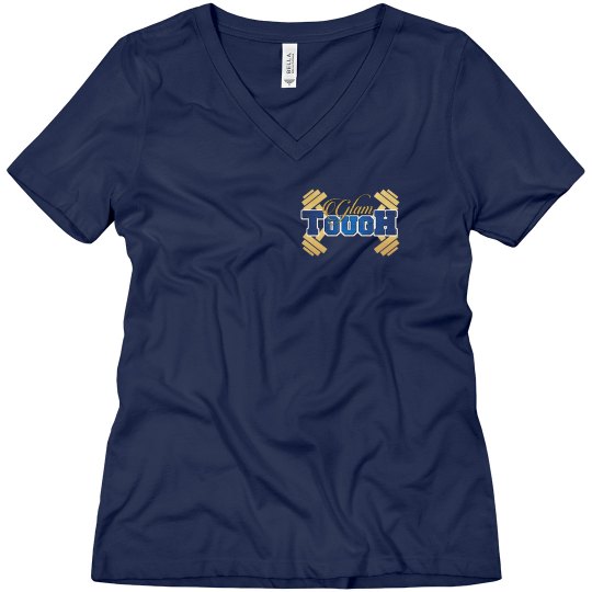 GlamTough V-Neck T-shirt