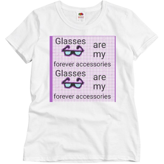 Glasses are my forever accessories