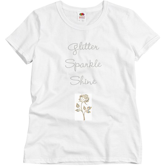 Glitter sparkle shine top