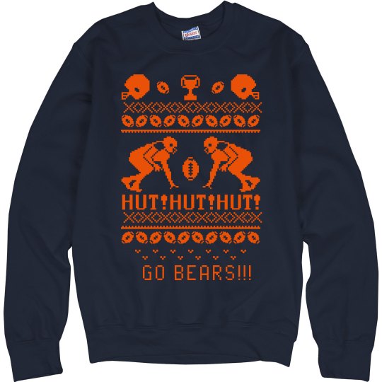 GO Bear Ugly Sweater