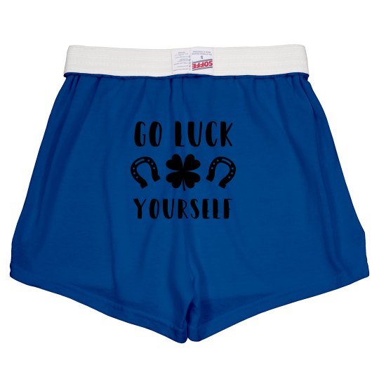 Go Luck Yourself Cheer Shorts