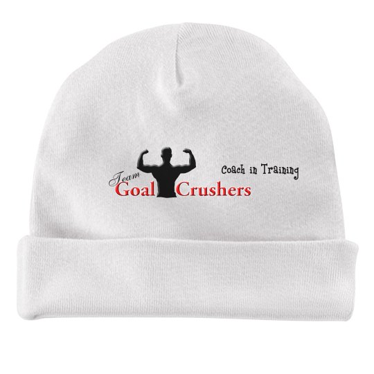Goal Crusher's Baby Boy Beanie