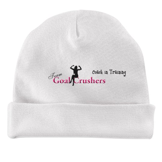 Goal Crusher's Baby Girl Beanie