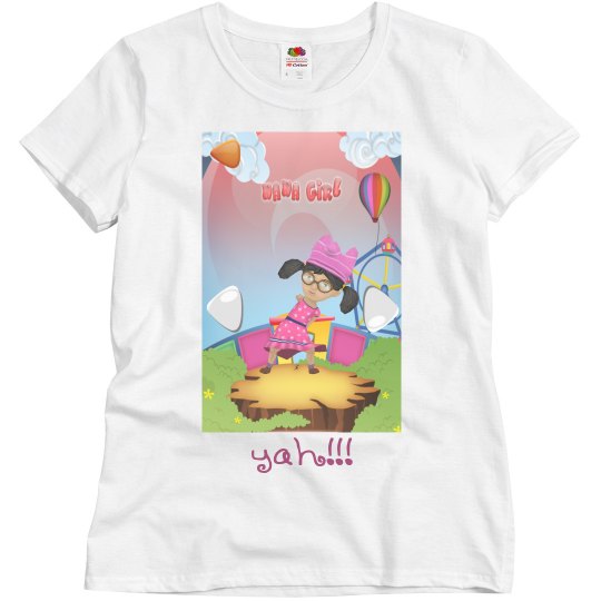 GOBABIES MISSES FRUIT OF THE LOOM TEE GOBABIES MISSES FRUIT OF THE LOOM TEE