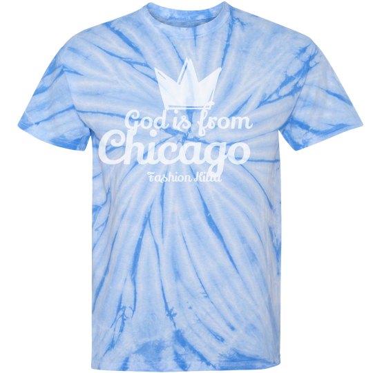 God is from Chgo Royal BlueTee God is from Chgo Royal BlueTee