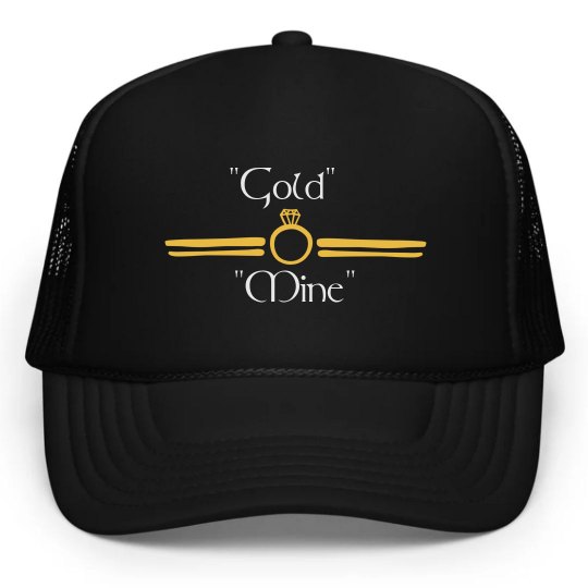 Gold Mind Blk Hat