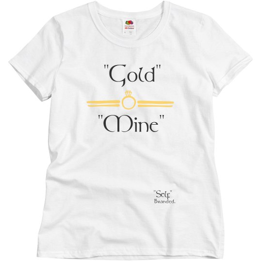 Gold Mine Shirt White Gold Mine Shirt White