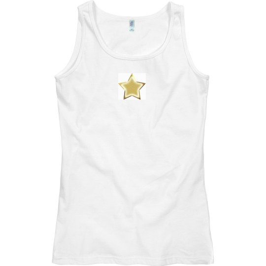 Gold star simple top Gold star simple top