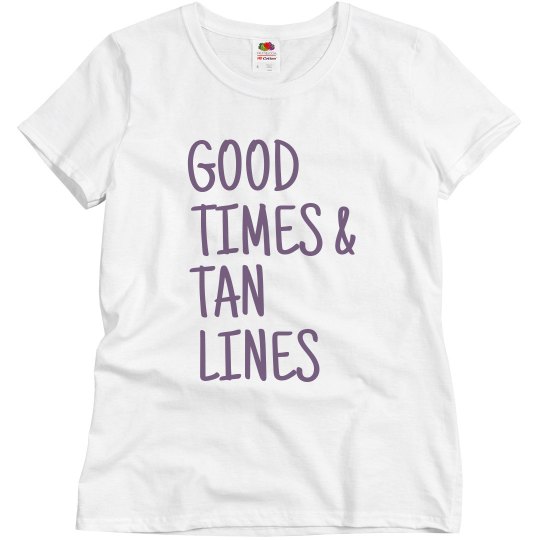 Good times and tan lines