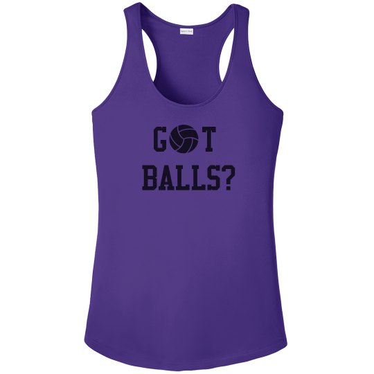 Got Balls? Volleyball tank