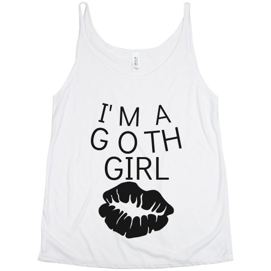 Goth Girl Tank Top
