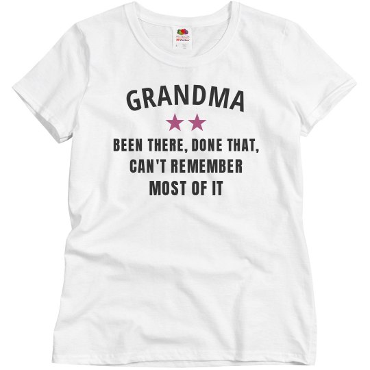 Grandma can't remember