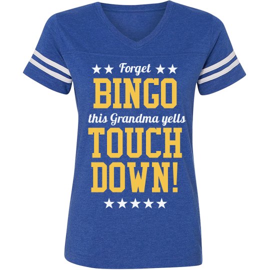 Grandma Forgets Bingo for the packers