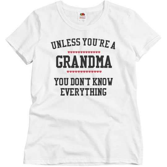 Grandma know everything
