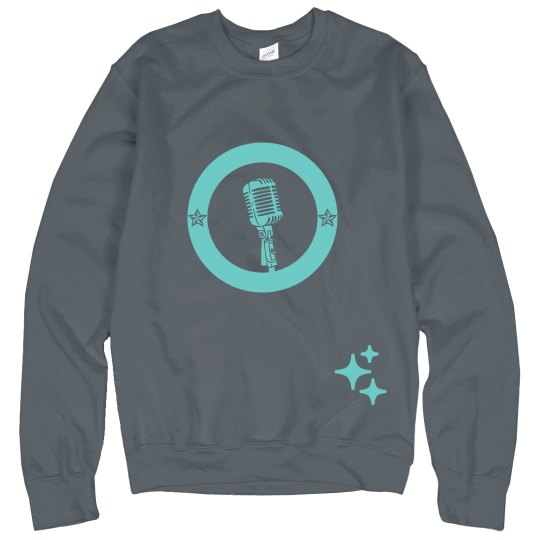 Gray music Stars sweatshirt Gray music Stars sweatshirt