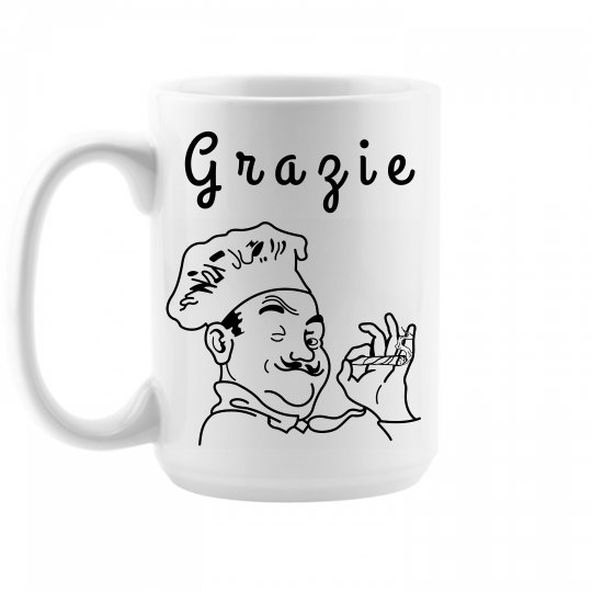 Grazie Thanks Italian Chef 