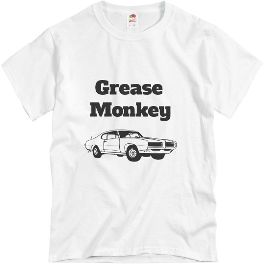 Grease monkey tshirt