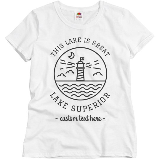 Great Lakes Custom Lake Vacation Trip Shirts Great Lakes Custom Lake Vacation Trip Shirts