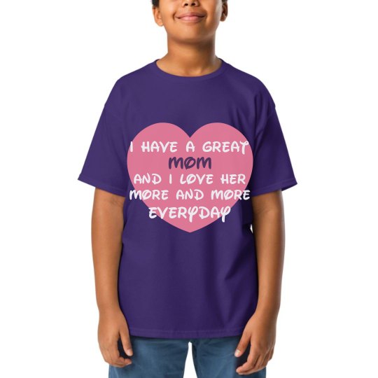 Great Mom youth tee Great Mom youth tee
