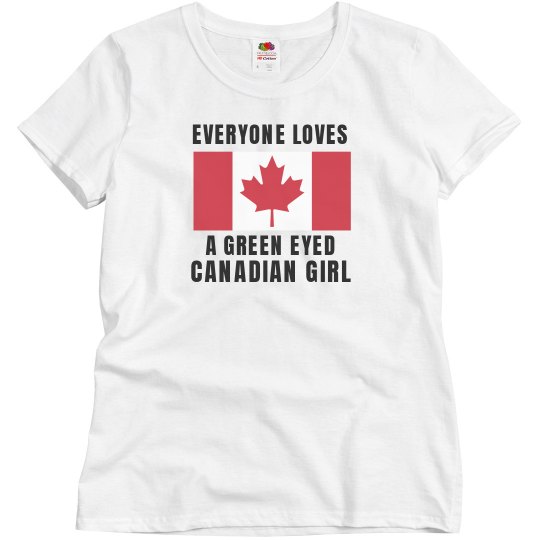 Green Eyed Canadian Girl