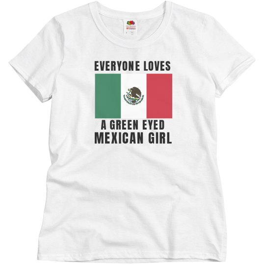 Green eyed Mexican girl Green eyed Mexican girl