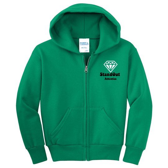 Green SAB Zip Up