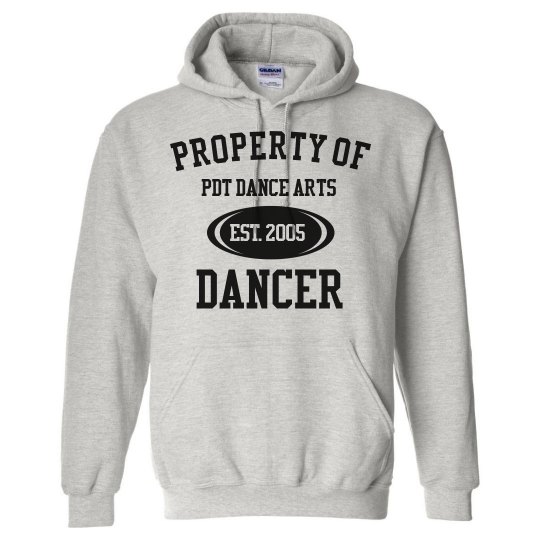 Grey PDT Property Hoodie