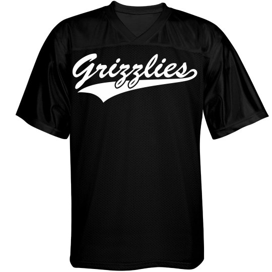 Grizzlies custom name and number sports jersey Grizzlies custom name and number sports jersey