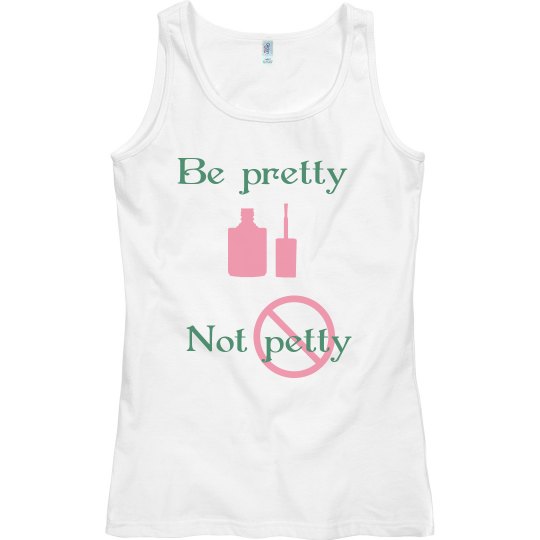 grn/pink pretty/petty tee