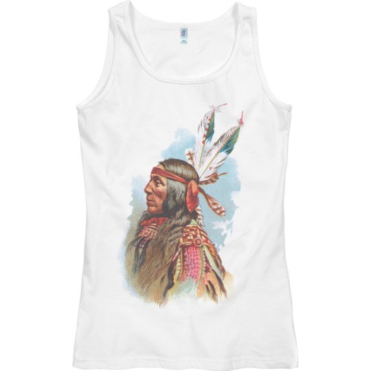 Gros Ventre Chief: Lean Wolf Tank Top Gros Ventre Chief: Lean Wolf Tank Top