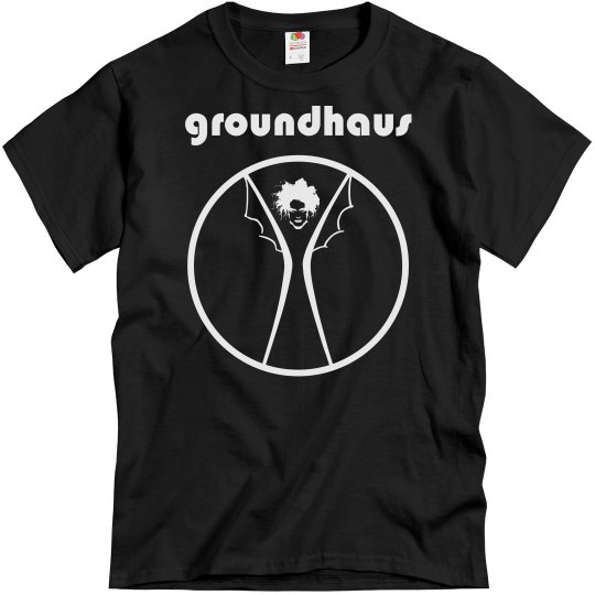 GROUNDHAUS mens t-shirt , w/ back GROUNDHAUS mens t-shirt , w/ back