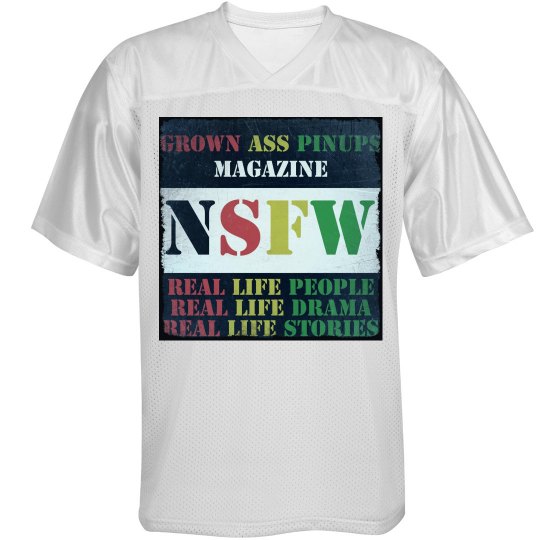 Grown Ass Pinups Magazine Jersey