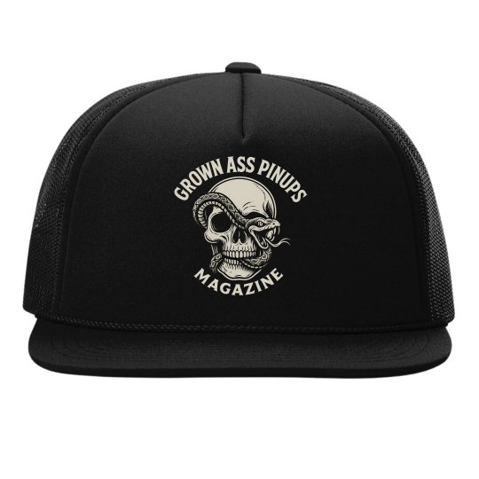 Grown Ass Pinups Magazine Snap Back Hat