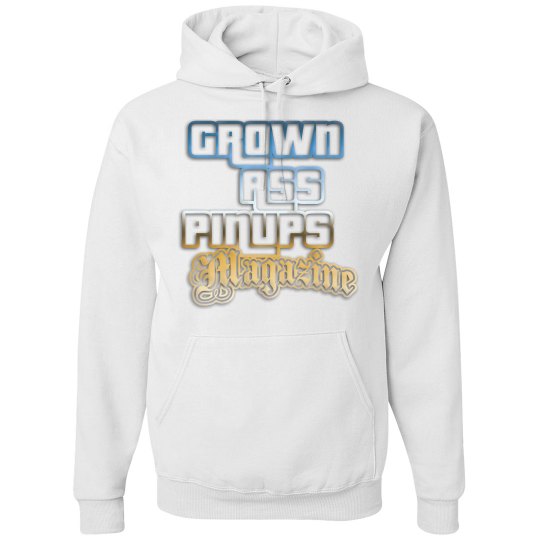 GROWN ASS PINUPS MAGAZINE UNISEX HOODIE GROWN ASS PINUPS MAGAZINE UNISEX HOODIE