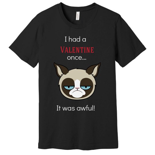 Grumpy Valentine Men's Tee