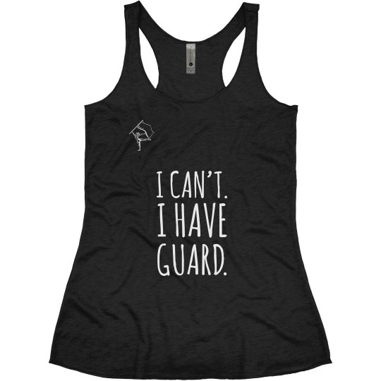 Guard Excuse Tank Top