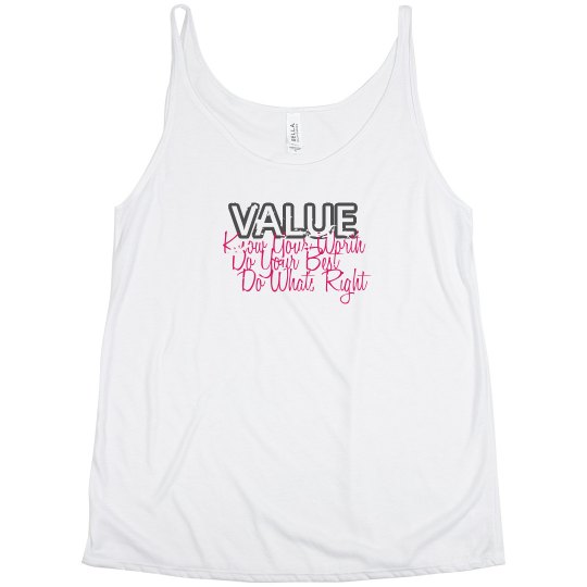 Guiding Principle Slouchy Tank - VALUE Guiding Principle Slouchy Tank - VALUE