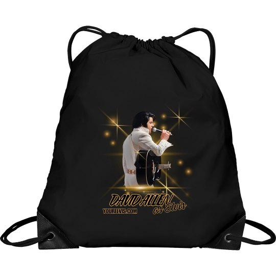 “Guitar Man” Drawstring Cinch Bag